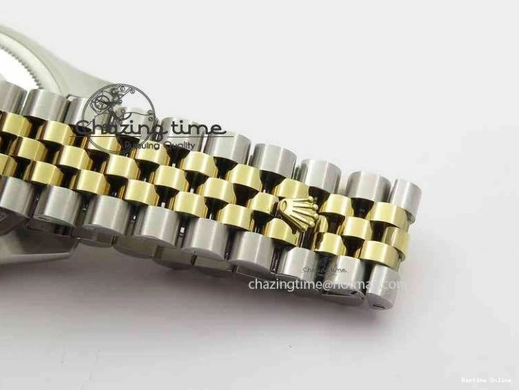 0410 DateJust 116234 SS YG BP Best Edition Gray Dial Diam Markers On SS YG Bracelet SA ZipUp 3745